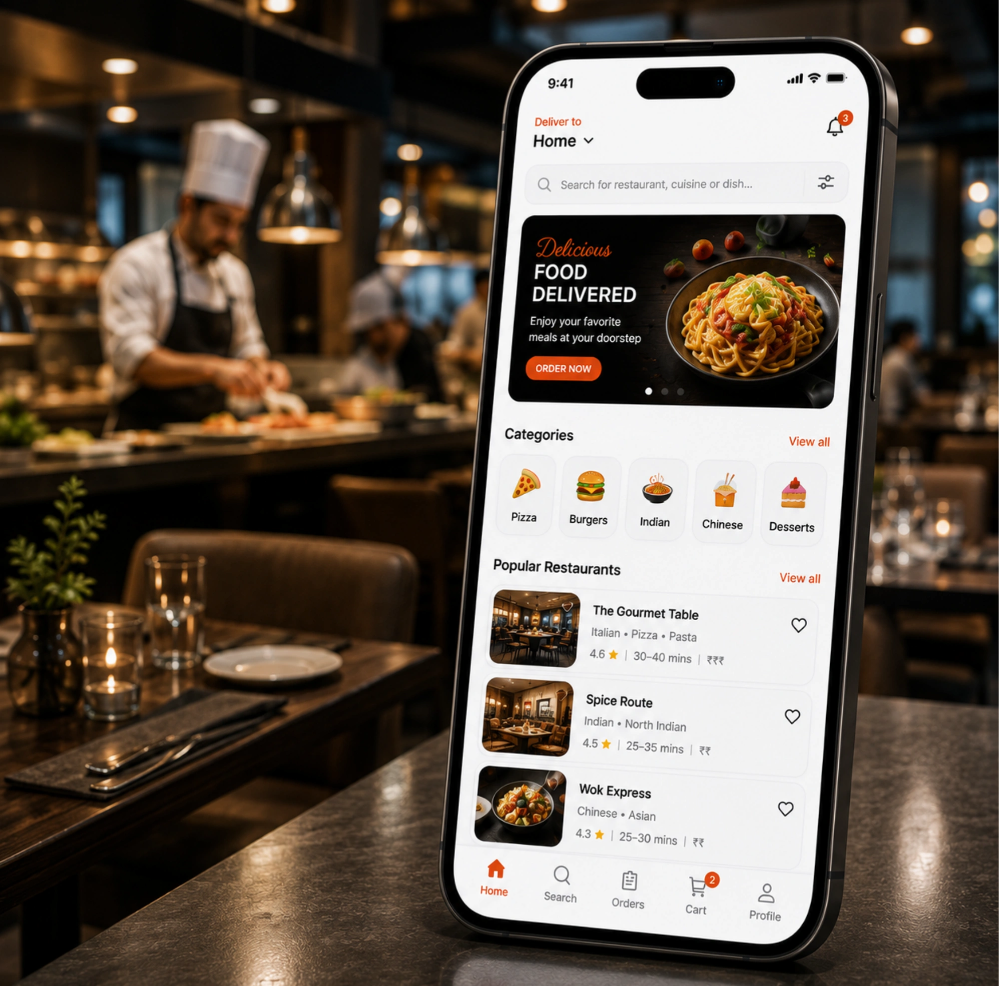 Custom Restaurant Apps